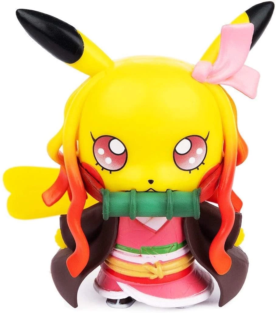 Mily Figures Pokemon × Demon Slayer Nezuko Pikachu 3rd Party Figure 3 Mily Figures Pokemon × Demon Slayer Nezuko Pikachu 3rd Party Figure