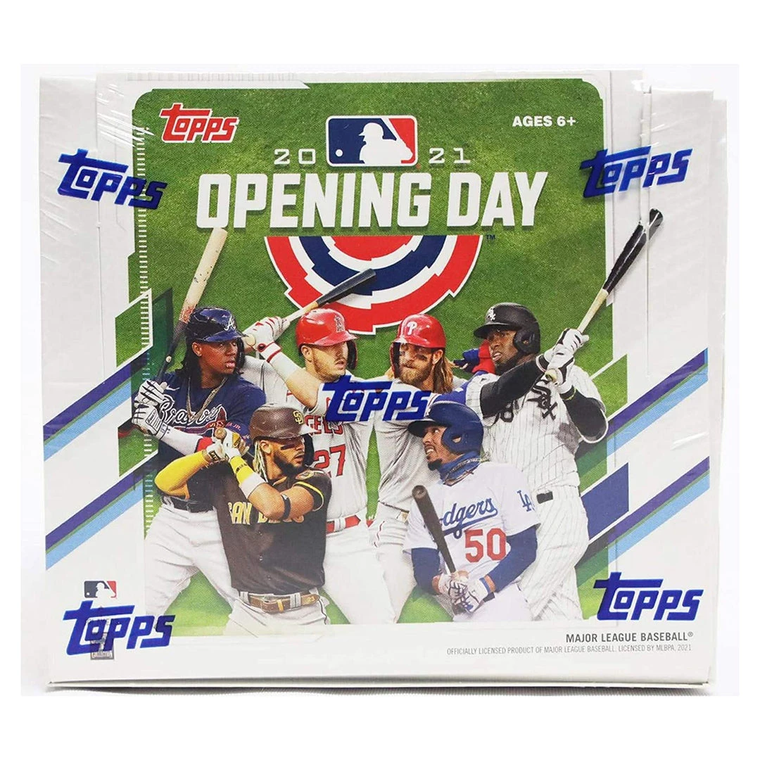 Southern Hobby Topps 2021 Opening Day MLB Baseball Card Box Other TCG 3 Southern Hobby Topps 2021 Opening Day MLB Baseball Card Box Other TCG