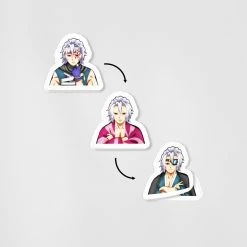 Mily Demon Slayer Tengen Entertainment District Lenticular Sticker