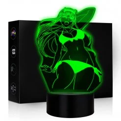 Mily Darling In The FranXX Zero Two Bikini Smiling Acrylic LED Lamp