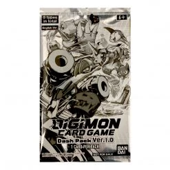 In Store Purchase Digimon Card Game Dash Pack Ver. 1.0 - 1 Card Pack TCG