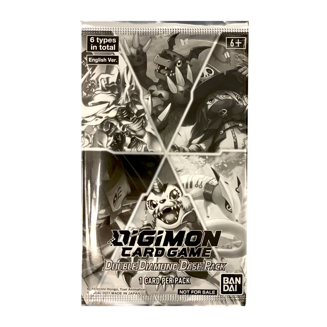 In Store Purchase Digimon Card Game Double Diamond Dash Pack - 1 Card Pack 3 In Store Purchase Digimon Card Game Double Diamond Dash Pack - 1 Card Pack