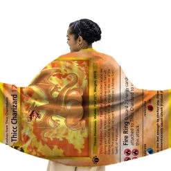 Mily Lifestyle Pokemon Thicc Charizard Throw Blanket