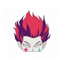 Mily Home Décor Hunter X Hunter Hisoka Peeker Sticker
