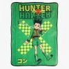Boxlunch Hunter X Hunter Gon Green Throw Blanket Lifestyle