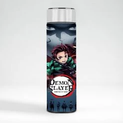 Mily Demon Slayer Season 1 Promo Temperature Display Thermal Bottle
