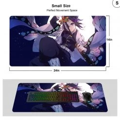 Mily TCG Supplies Demon Slayer Shinobu Moonlight Playmat