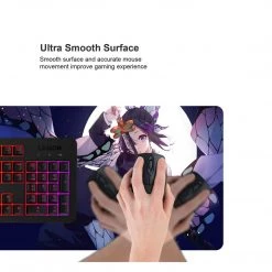 Mily TCG Supplies Demon Slayer Shinobu Moonlight Playmat