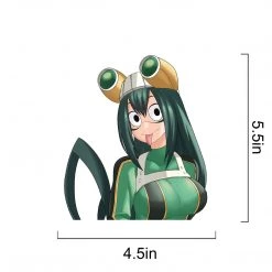 Mily My Hero Academy Froppy Sticker Home Décor