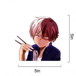 Mily My Hero Academy Todoroki Eating Sticker Home Décor