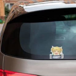 Mily My Hero Academy Toga Excited Sticker Home Décor 7 Mily My Hero Academy Toga Excited Sticker Home Décor