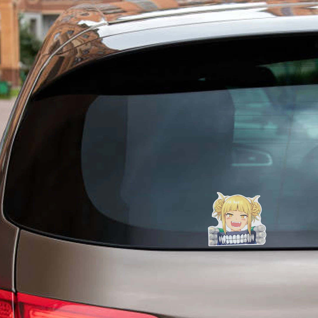 Mily My Hero Academy Toga Excited Sticker Home Décor 5 Mily My Hero Academy Toga Excited Sticker Home Décor