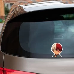 Mily My Hero Academy Todoroki Blank Face Sticker Home Décor