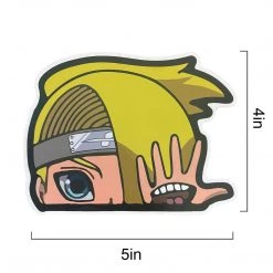 Mily Home Décor Naruto Deidara Peeker Sticker