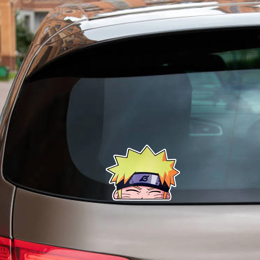 Mily Home Décor Naruto Shippuden: Naruto Peeker Sticker 5 Mily Home Décor Naruto Shippuden: Naruto Peeker Sticker