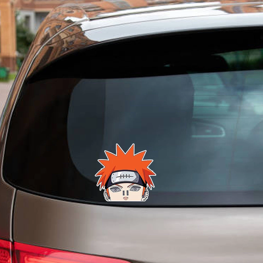 Mily Home Décor Naruto: Shippuden Pain Realistic Peeker Sticker 5 Mily Home Décor Naruto: Shippuden Pain Realistic Peeker Sticker