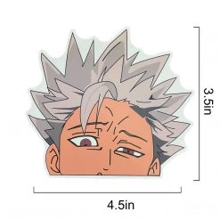 Mily Home Décor Seven Deadly Sins Ban Peeker Sticker