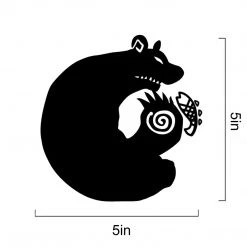 Mily Seven Deadly Sins King Symbol Sticker Home Décor