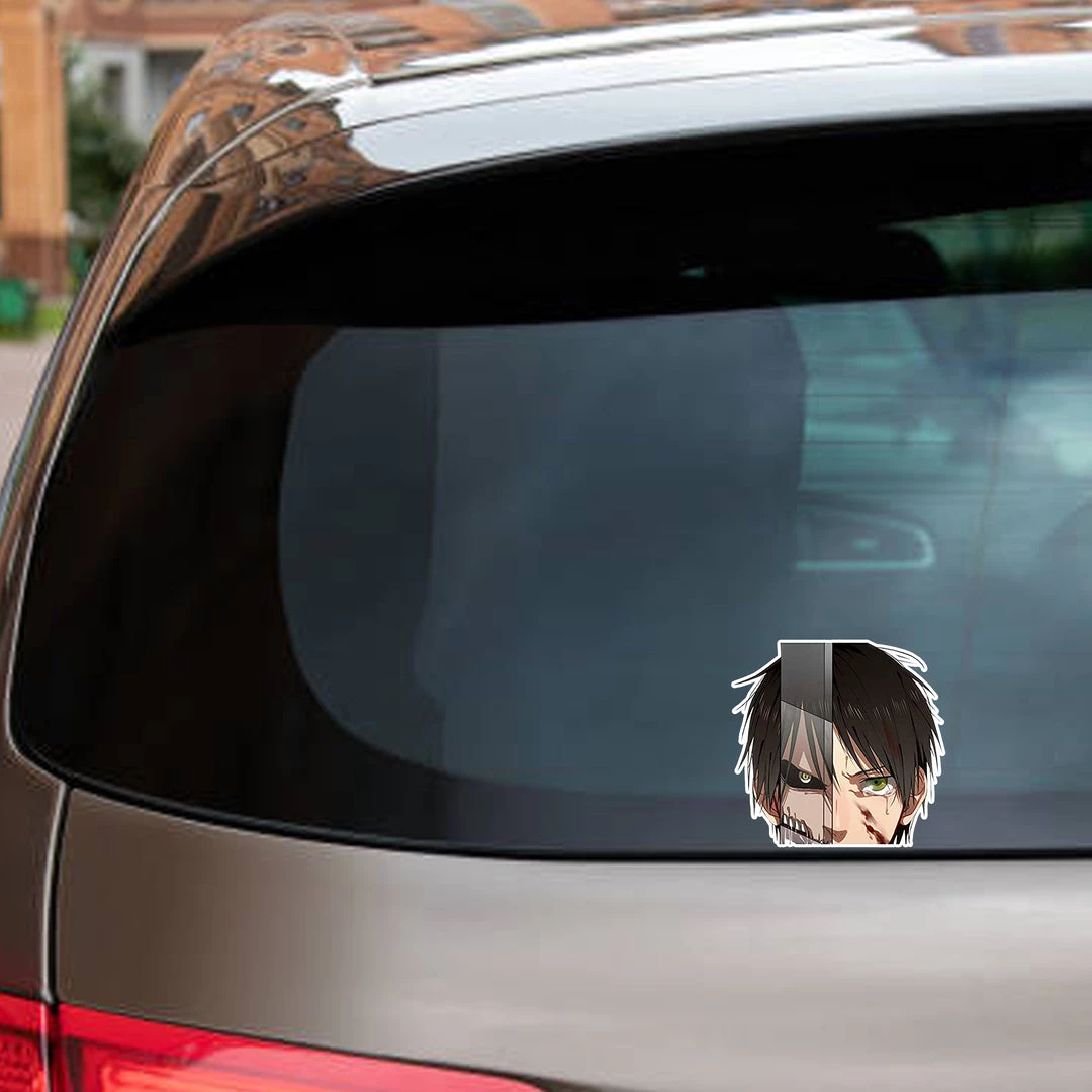 Mily Attack On Titan Eren And Titan Sticker Home Décor 5 Mily Attack On Titan Eren And Titan Sticker Home Décor