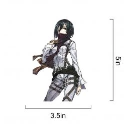 Mily Attack On Titan Mikasa Sticker