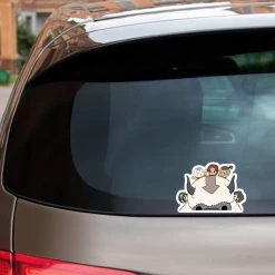 Mily Avatar: The Last Airbender Group Peeker Sticker Home Décor