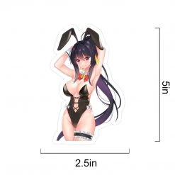 Mily High School DxD Akeno Himejima Bunny Girl Sticker Home Décor