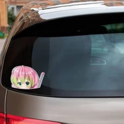Mily Demon Slayer Mitsuri Peeker Sticker Home Décor