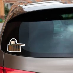 Mily Demon Slayer Nezuko Box Sticker Home Décor