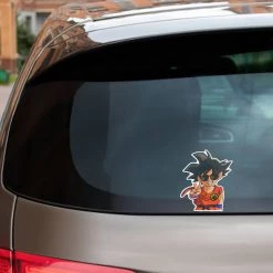 Mily Home Décor Dragon Ball Goku Peace Sticker