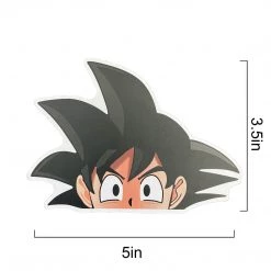 Mily Home Décor Dragon Ball Goku Peeker Sticker 6 Mily Home Décor Dragon Ball Goku Peeker Sticker