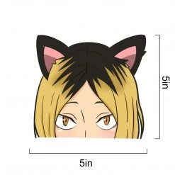 Mily Haikyu!! Kenma Peeker Sticker