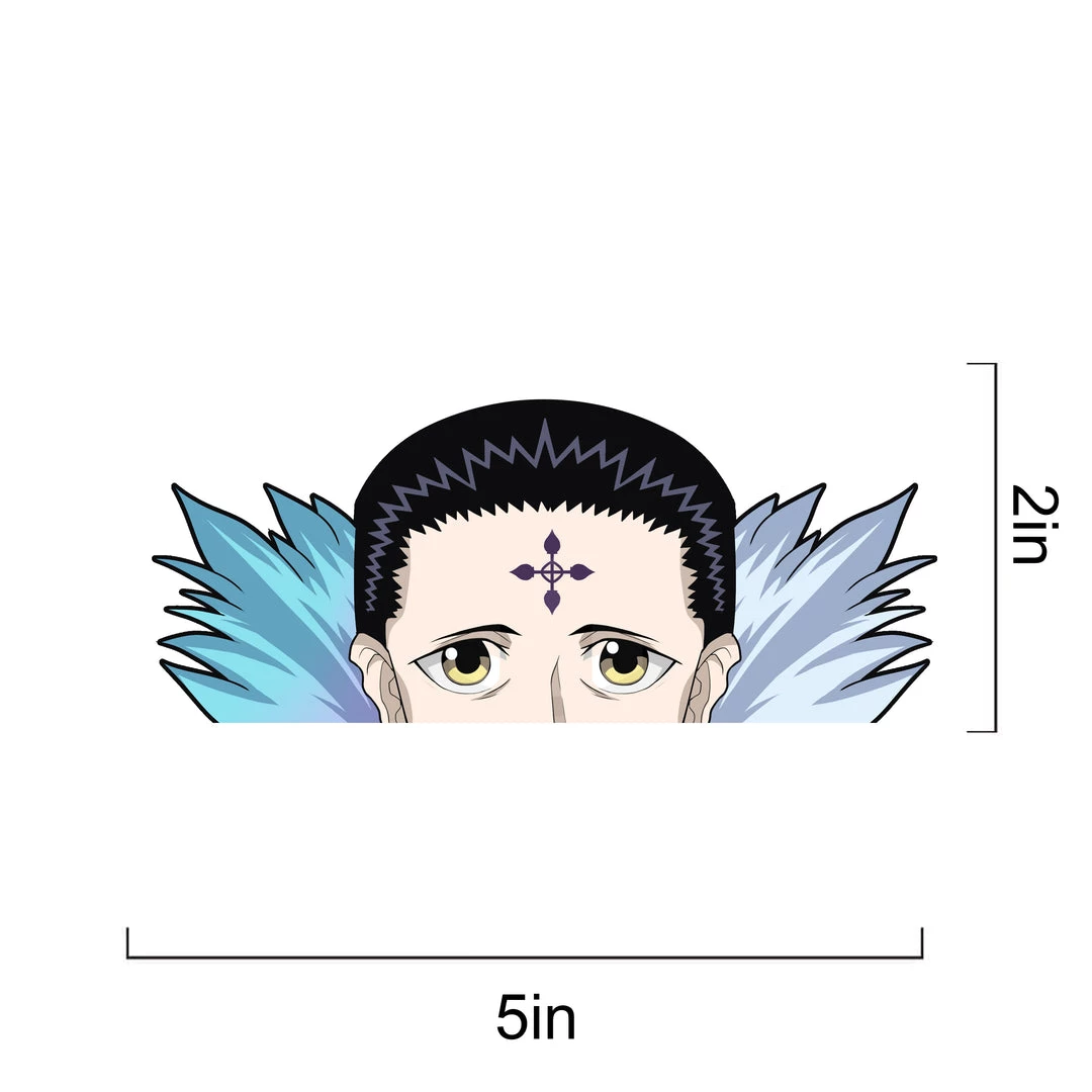 Mily Home Décor Hunter X Hunter Chrollo Peeker Sticker 4 Mily Home Décor Hunter X Hunter Chrollo Peeker Sticker