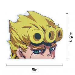 Mily Home Décor Jojos Bizarre Adventure Giorno Peeker Sticker 6 Mily Home Décor Jojos Bizarre Adventure Giorno Peeker Sticker