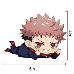Mily Jujutsu Kaisen Itadori Laying Down Sticker