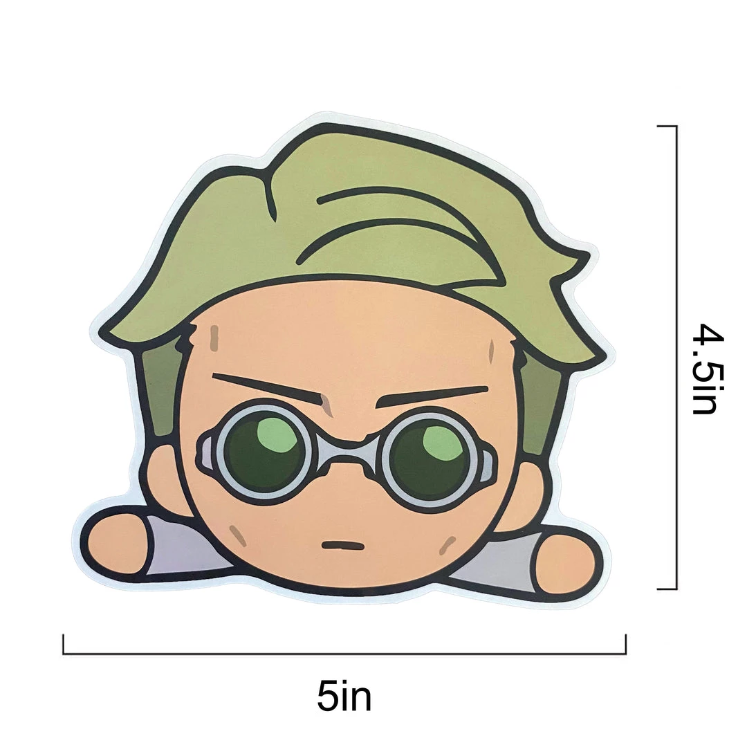 Mily Jujutsu Kaisen Nanami Front-Face Sticker 4 Mily Jujutsu Kaisen Nanami Front-Face Sticker