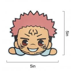 Mily Jujutsu Kaisen Sukuna Front-Face Sticker