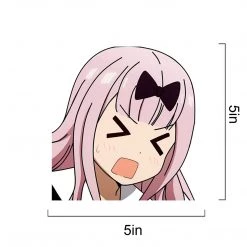 Mily Home Décor Kaguya-sama: Love Is War Chika Embarrassed Sticker