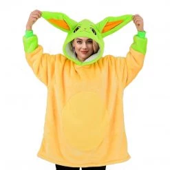 Mily Star Wars: The Mandalorian Grogu Fleece Hoodie Apparel