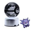 Mily Pokemon Gengar LED Crystal Ball Figures 2 Mily Pokemon Gengar LED Crystal Ball Figures