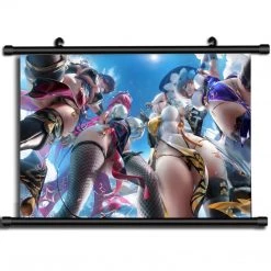 Mily Genshin Impact Girls 35 X 24 Inch Wall Scroll Poster Ver. 1