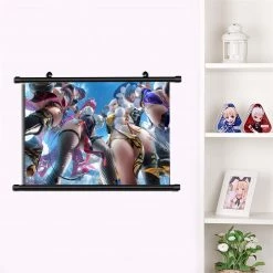 Mily Genshin Impact Girls 35 X 24 Inch Wall Scroll Poster Ver. 1