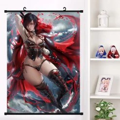 Mily RWBY Ruby Rose Pin Up 23 X 36 Inch Wall Scroll Poster Ver. 2