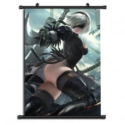 Mily Home Décor NieR:Automata 2B Pin Up 23 X 36 Inch Wall Scroll Poster