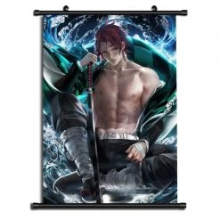 Mily Demon Slayer Tanjiro Pin Up 23 X 36 Inch Wall Scroll Poster Ver. 2
