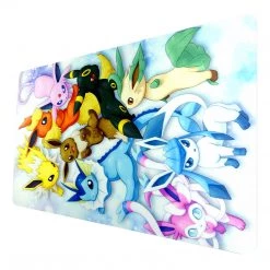 Mily Pokemon Eeveelutions Snow 14 X 24 Inch Playmat TCG Supplies