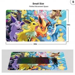 Mily Pokemon Eeveelution Gather 14 X 24 Inch Playmat TCG Supplies