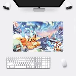 Mily Pokemon Winter Wonderland 14 X 24 Inch Playmat