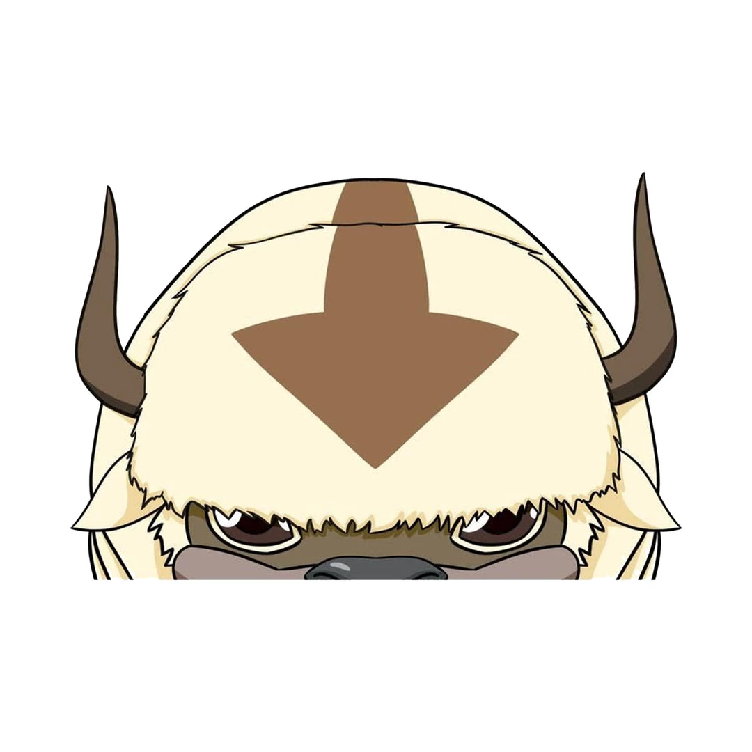 Mily Home Décor Avatar: The Last Airbender Appa Peeking Sticker 3 Mily Home Décor Avatar: The Last Airbender Appa Peeking Sticker