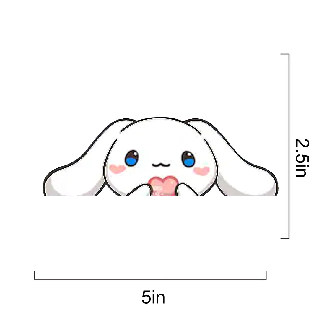 Mily Sanrio Cinnamoroll Peeker Sticker 4 Mily Sanrio Cinnamoroll Peeker Sticker