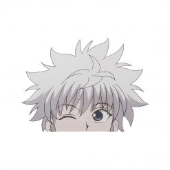 Mily Hunter × Hunter Killua Winking Peeker Sticker